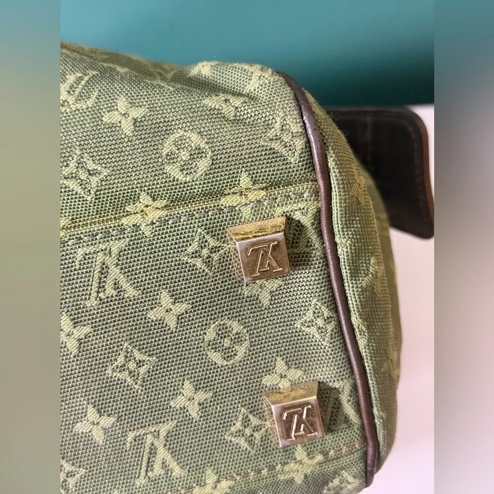 Louis Vuitton Green Mini Lin Josephine PM - Picture 10 of 13